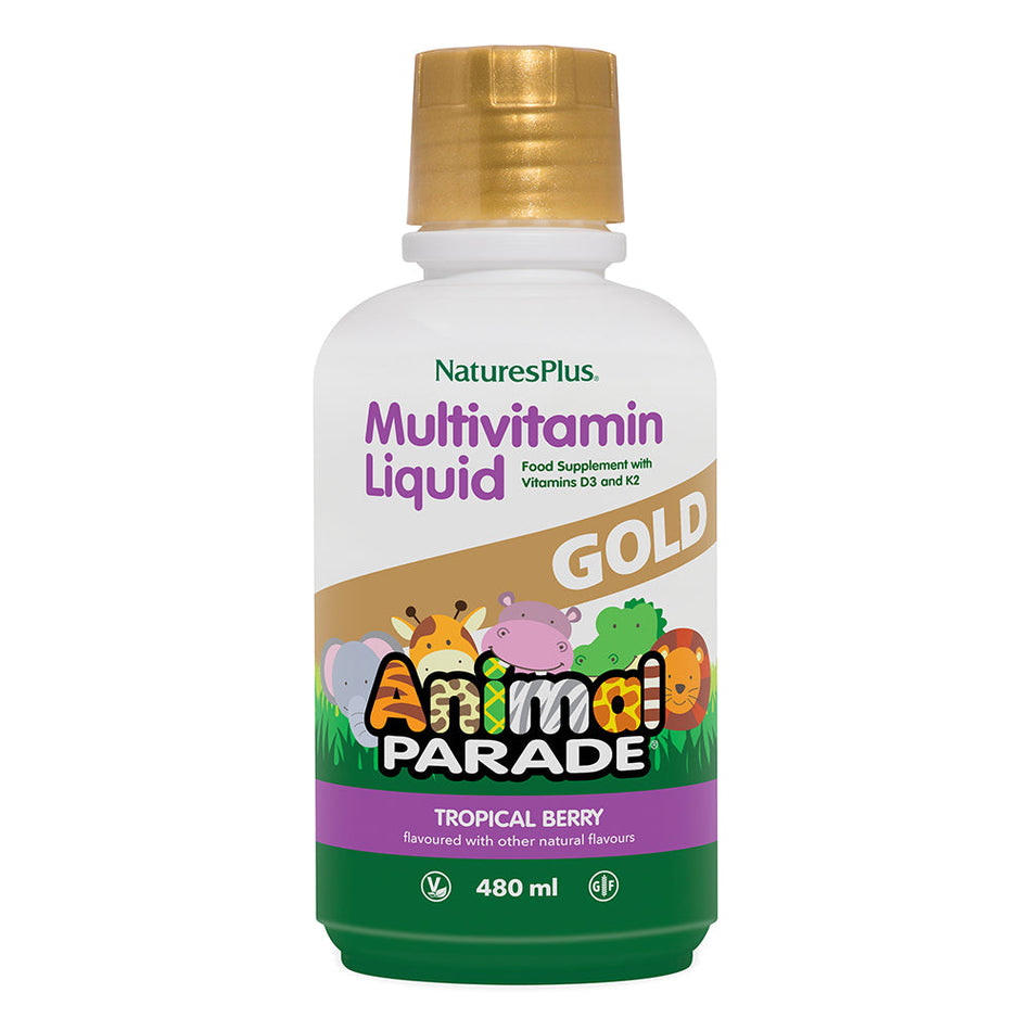 Natures Plus Animal Parade Gold Liquid 480ml