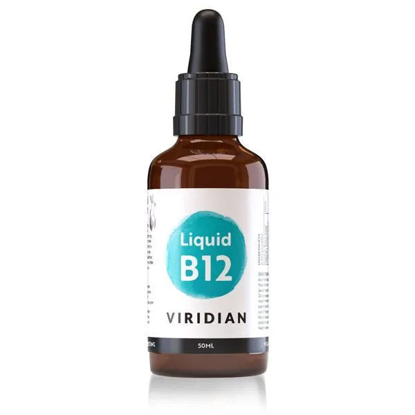 Viridian Liquid B12 50ml - MicroBio Health
