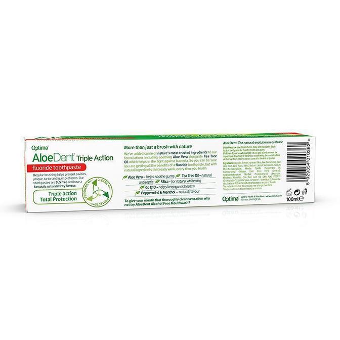 Aloe Dent Triple Action Toothpaste 100ml - MicroBio Health