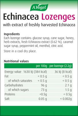 A.Vogel Echinacea Lozenges 30g - MicroBio Health