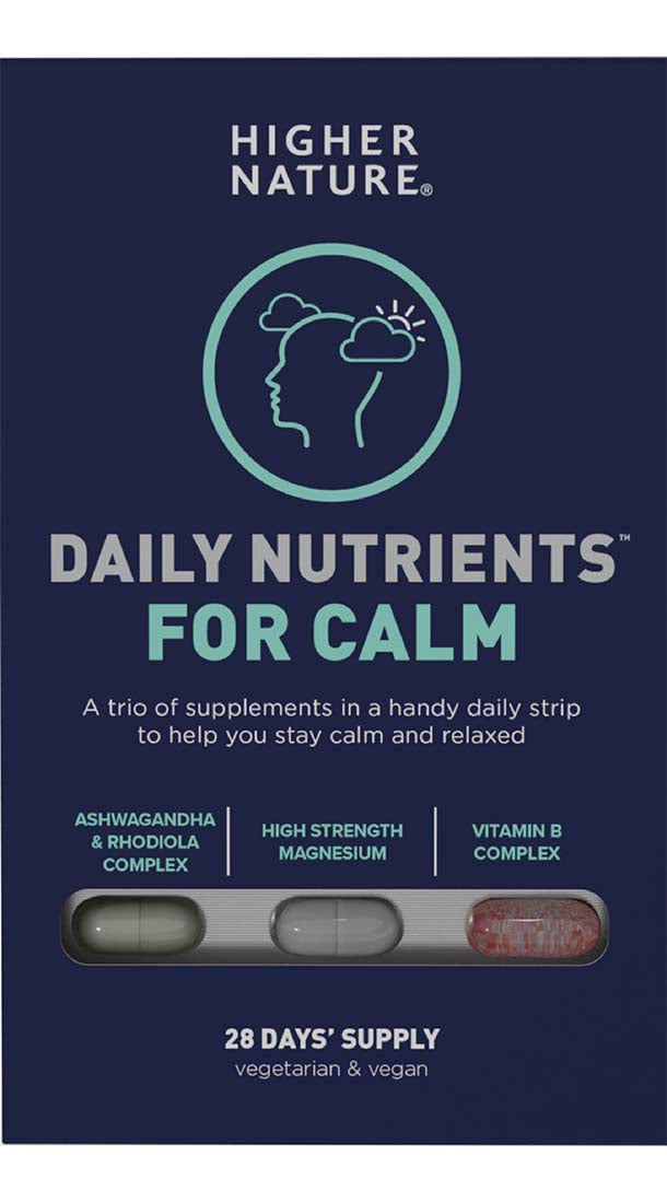 Higher Nature Daily Nutrient Pack Calm 28 Day Supply
